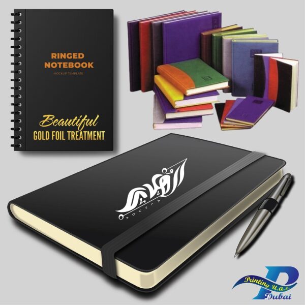Diary and Notebook Custom Size Printing 2025 In UAE