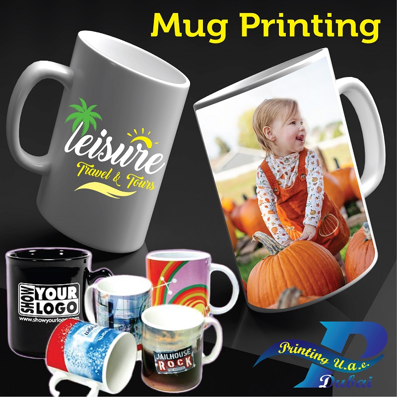 Mug Printing Personalized Gifts, Photo, Images, Logo, Company Details Mockup
