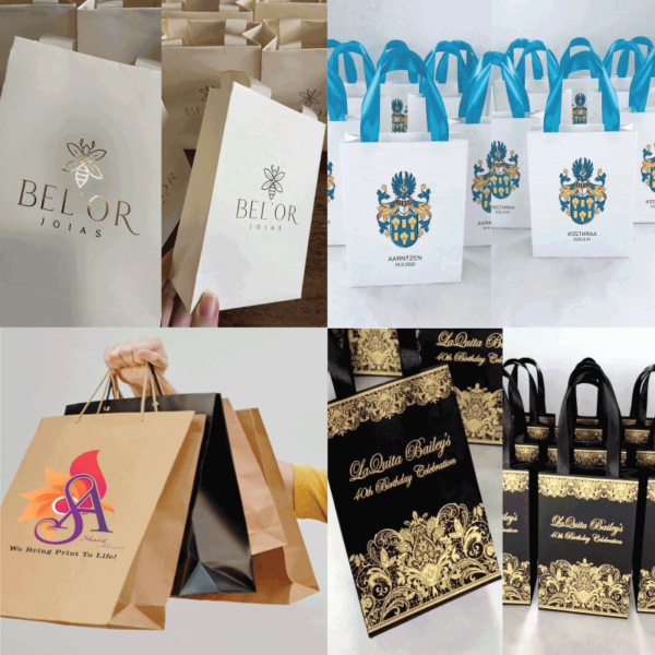 Custom Gift Bags Printing – Personalized & Eco-Friendly | 20% Off