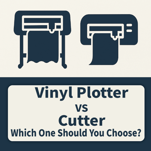 Vinyl plotter vs cutter