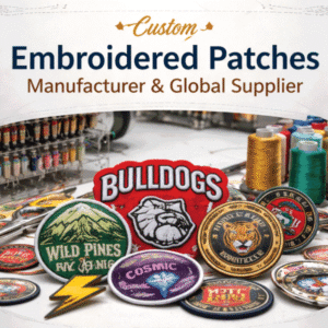 Custom Embroidered Patches Manufacturer in Bangladesh | Global Supply