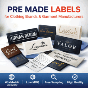 Pre Made Labels Manufacturer in Bangladesh | Worldwide Garment Label Supply