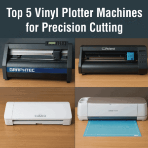 Top 5 Vinyl Plotter Machines for Precision Cutting