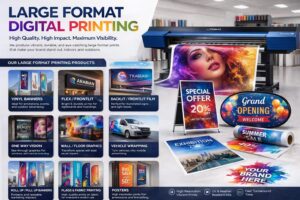 Large Format Digital Printing – High Impact, Maximum Visibility
