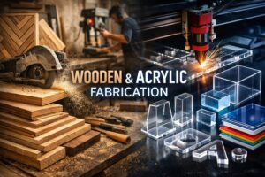 Wooden & Acrylic Fabrication in Dubai